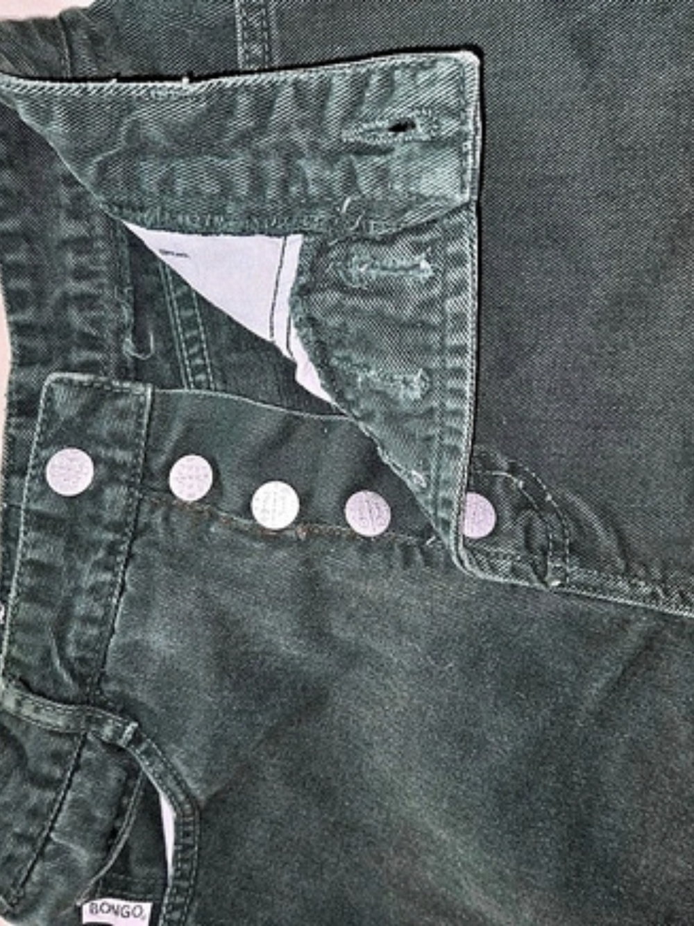 Bongo by Gene Montesano Straight Leg Cotton Jeans Size 9